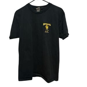 Birdwell Beach Britches Graphic T-Shirt Mens Medium Black Classic Logo Surf